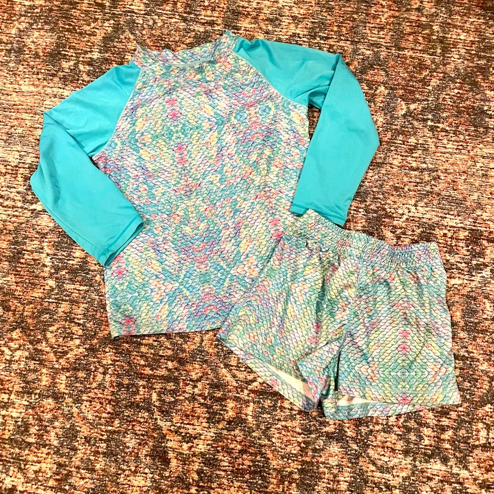 2 pc Girls swimwear set